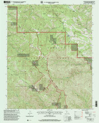 Download a high-resolution, GPS-compatible USGS topo map for Chews Ridge, CA (2000 edition)