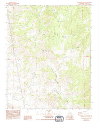Download a high-resolution, GPS-compatible USGS topo map for Chickencoop Canyon, CA (1994 edition)