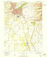 Download a high-resolution, GPS-compatible USGS topo map for Chico, CA (1955 edition)