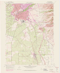 Download a high-resolution, GPS-compatible USGS topo map for Chico, CA (1978 edition)