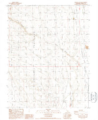 preview thumbnail of historical topo map of Mono County, CA in 1987
