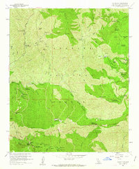 Download a high-resolution, GPS-compatible USGS topo map for Chilao Flat, CA (1963 edition)