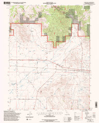 Download a high-resolution, GPS-compatible USGS topo map for Chilcoot, CA (1998 edition)