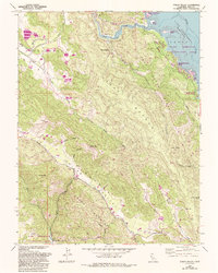 Download a high-resolution, GPS-compatible USGS topo map for Chiles Valley, CA (1993 edition)