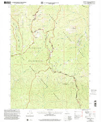 Download a high-resolution, GPS-compatible USGS topo map for Chimney Rock, CA (2001 edition)
