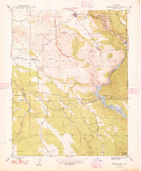 Download a high-resolution, GPS-compatible USGS topo map for Chinese Camp, CA (1948 edition)