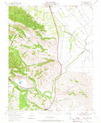 Download a high-resolution, GPS-compatible USGS topo map for Chittenden, CA (1966 edition)