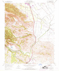 Download a high-resolution, GPS-compatible USGS topo map for Chittenden, CA (1969 edition)