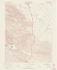 Download a high-resolution, GPS-compatible USGS topo map for Chittenden, CA (1966 edition)