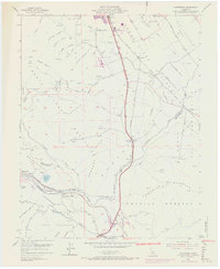 preview thumbnail of historical topo map of Santa Clara County, CA in 1955