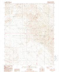 Download a high-resolution, GPS-compatible USGS topo map for Chloride City, CA (1988 edition)