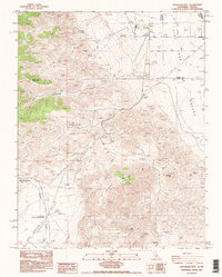 Download a high-resolution, GPS-compatible USGS topo map for Chocolate Mtn, CA (1995 edition)