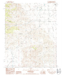 Download a high-resolution, GPS-compatible USGS topo map for Chocolate Mtn, CA (1988 edition)