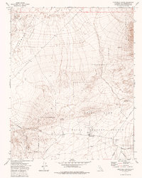 Download a high-resolution, GPS-compatible USGS topo map for Christmas Canyon, CA (1986 edition)