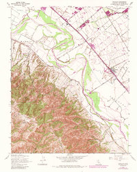 Download a high-resolution, GPS-compatible USGS topo map for Chualar, CA (1984 edition)