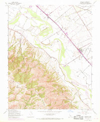 Download a high-resolution, GPS-compatible USGS topo map for Chualar, CA (1969 edition)