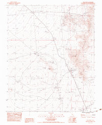 Download a high-resolution, GPS-compatible USGS topo map for Cima Dome, CA (1983 edition)