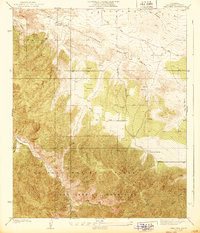 Download a high-resolution, GPS-compatible USGS topo map for Cima Mesa, CA (1939 edition)