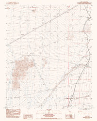 Download a high-resolution, GPS-compatible USGS topo map for Cima, CA (1983 edition)