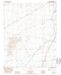 Download a high-resolution, GPS-compatible USGS topo map for Cima, CA (1985 edition)