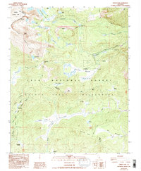 Download a high-resolution, GPS-compatible USGS topo map for Cirque Peak, CA (1994 edition)