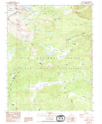 Download a high-resolution, GPS-compatible USGS topo map for Cirque Peak, CA (1994 edition)