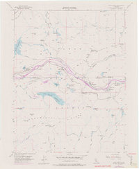preview thumbnail of historical topo map of Nevada County, CA in 1955