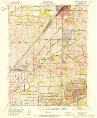 Download a high-resolution, GPS-compatible USGS topo map for Citrus Heights, CA (1952 edition)