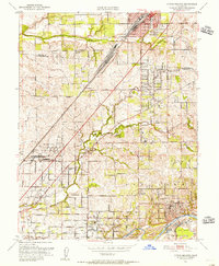 Download a high-resolution, GPS-compatible USGS topo map for Citrus Heights, CA (1956 edition)