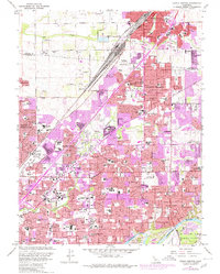 Download a high-resolution, GPS-compatible USGS topo map for Citrus Heights, CA (1980 edition)