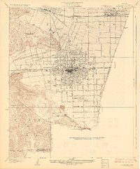Download a high-resolution, GPS-compatible USGS topo map for Claremont, CA (1928 edition)