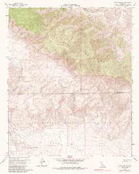 Download a high-resolution, GPS-compatible USGS topo map for Clark Lake NE, CA (1987 edition)