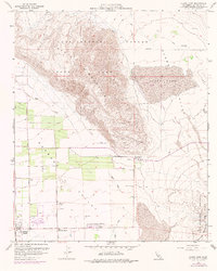 Download a high-resolution, GPS-compatible USGS topo map for Clark Lake, CA (1977 edition)