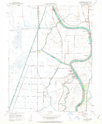 Download a high-resolution, GPS-compatible USGS topo map for Clarksburg, CA (1963 edition)