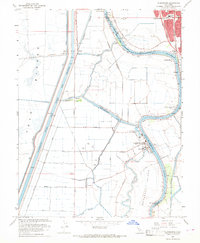Download a high-resolution, GPS-compatible USGS topo map for Clarksburg, CA (1969 edition)