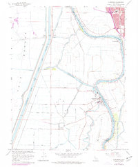 Download a high-resolution, GPS-compatible USGS topo map for Clarksburg, CA (1977 edition)