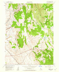preview thumbnail of historical topo map of El Dorado County, CA in 1953