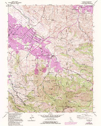 Download a high-resolution, GPS-compatible USGS topo map for Clayton, CA (1994 edition)