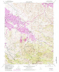 Download a high-resolution, GPS-compatible USGS topo map for Clayton, CA (1985 edition)