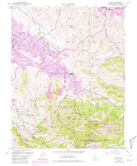 Download a high-resolution, GPS-compatible USGS topo map for Clayton, CA (1981 edition)