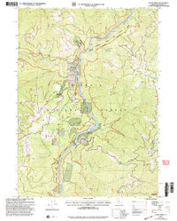 Download a high-resolution, GPS-compatible USGS topo map for Clear Creek, CA (2004 edition)
