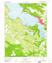 Download a high-resolution, GPS-compatible USGS topo map for Clearlake Highlands, CA (1961 edition)