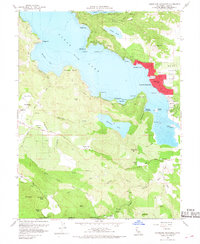 Download a high-resolution, GPS-compatible USGS topo map for Clearlake Highlands, CA (1968 edition)