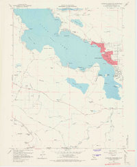 Download a high-resolution, GPS-compatible USGS topo map for Clearlake Highlands, CA (1968 edition)