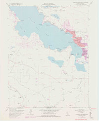 Download a high-resolution, GPS-compatible USGS topo map for Clearlake Highlands, CA (1978 edition)