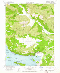 Download a high-resolution, GPS-compatible USGS topo map for Clearlake Oaks, CA (1961 edition)