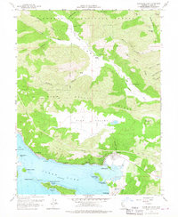 Download a high-resolution, GPS-compatible USGS topo map for Clearlake Oaks, CA (1967 edition)