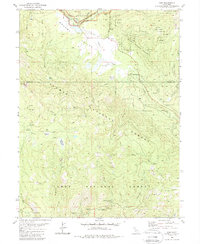 Download a high-resolution, GPS-compatible USGS topo map for Clio, CA (1988 edition)