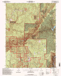 Download a high-resolution, GPS-compatible USGS topo map for Clipper Mills, CA (1997 edition)