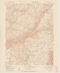 Download a high-resolution, GPS-compatible USGS topo map for Clipper Mills, CA (1950 edition)